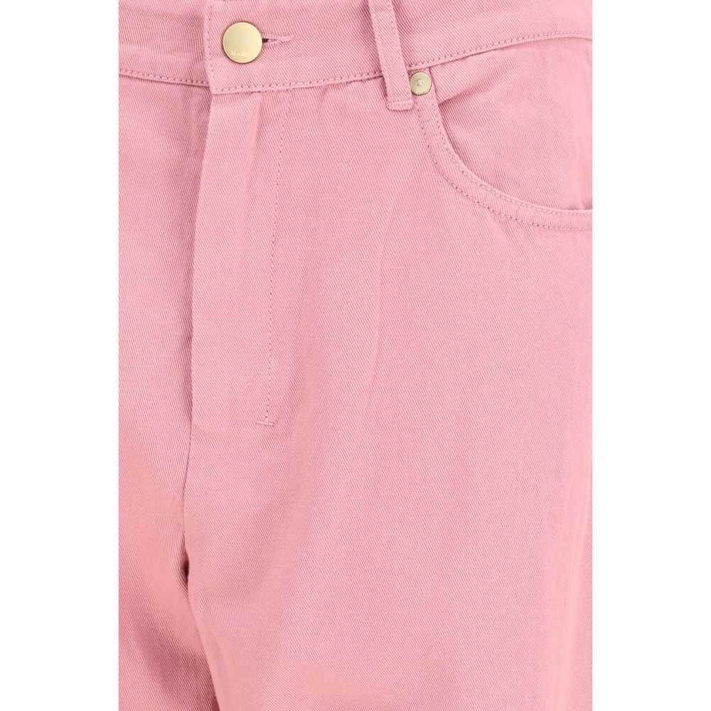 S Max Mara Multicolor Cotton Casual Pants