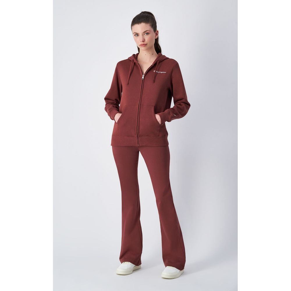 Champion Women's Cotton Polyester Sweatshirt - Burgundy