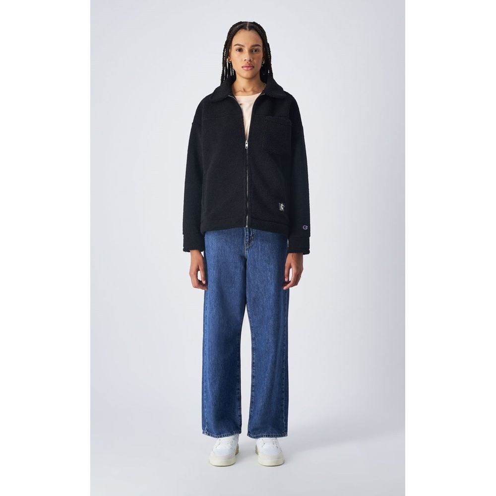 Champion Women's Polyester Overcoat - Black