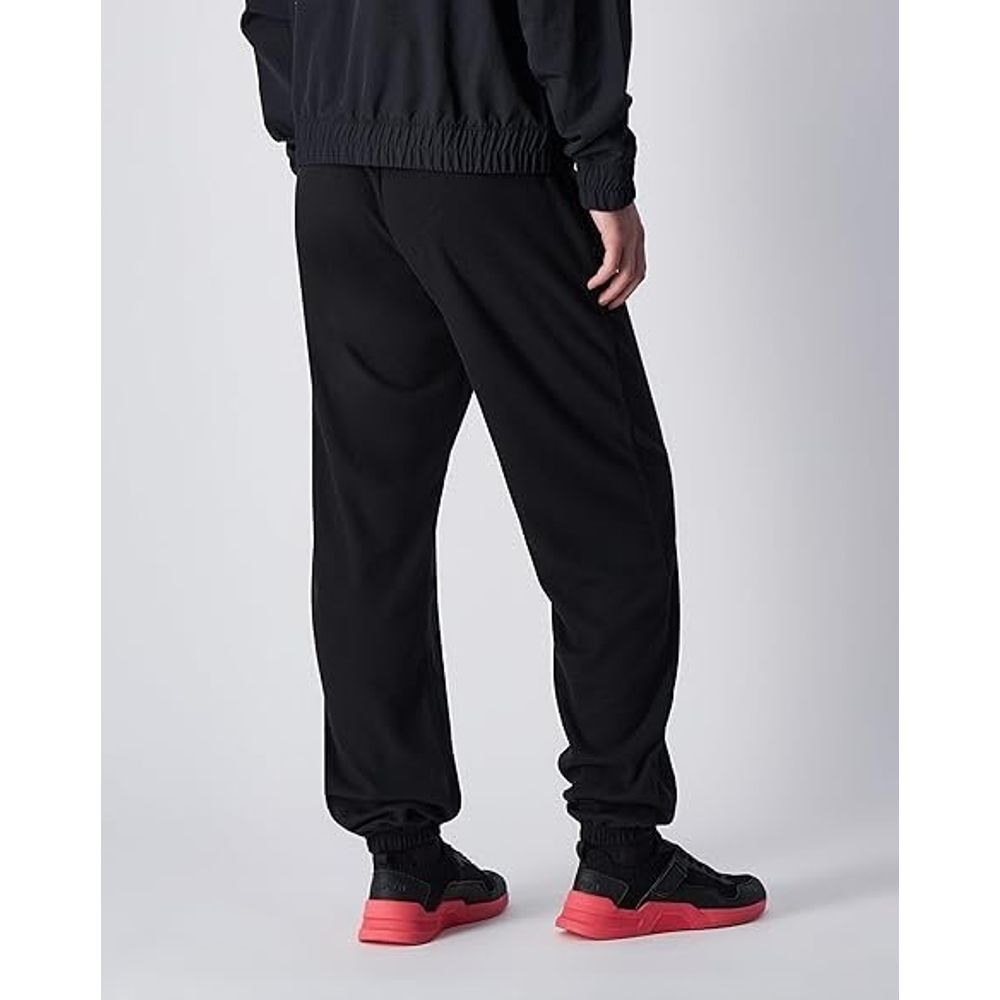 Champion Black Polyester Joggers (Workout Pants)