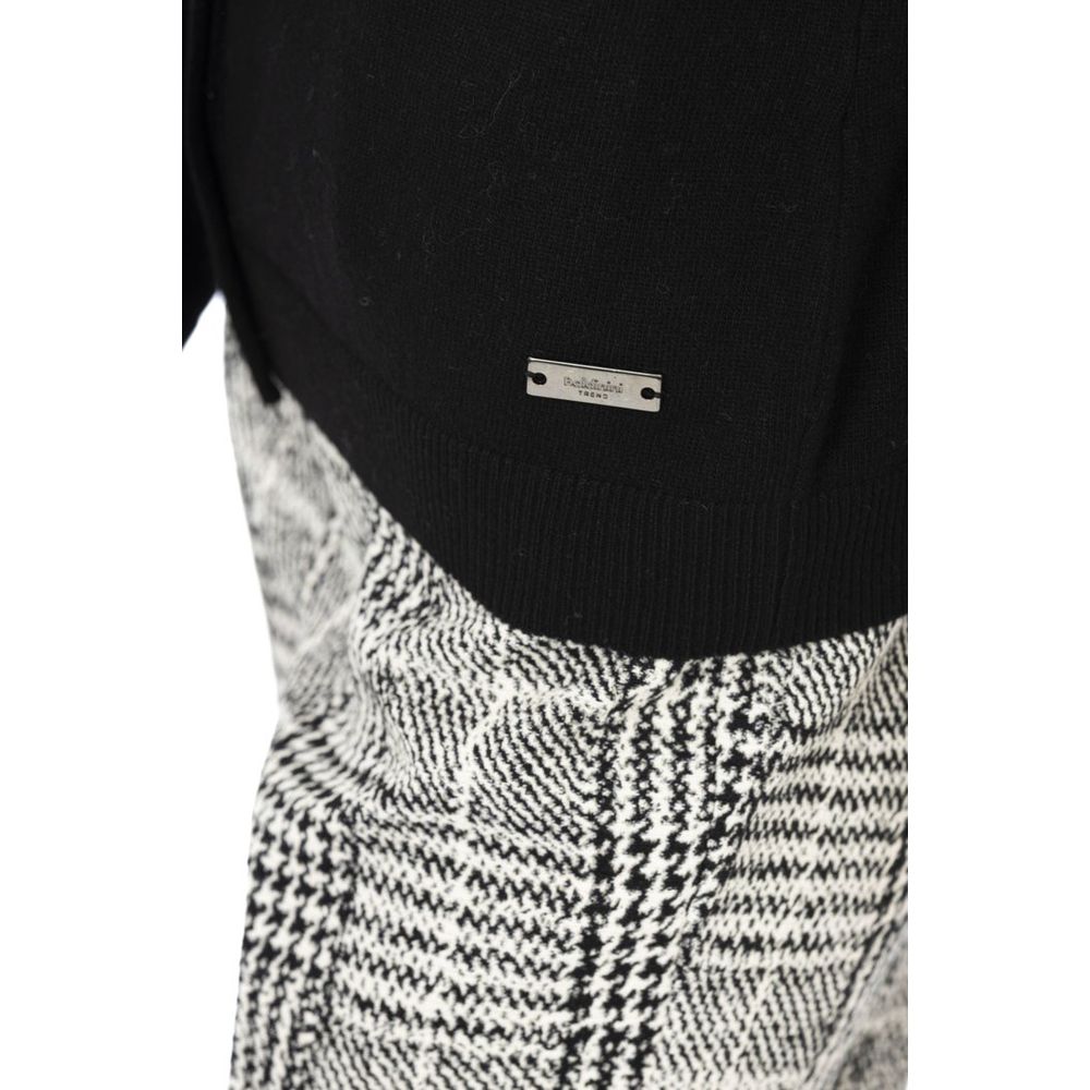 Baldinini Trend Women's Cashmere Viscose Cardigan - Black Gray