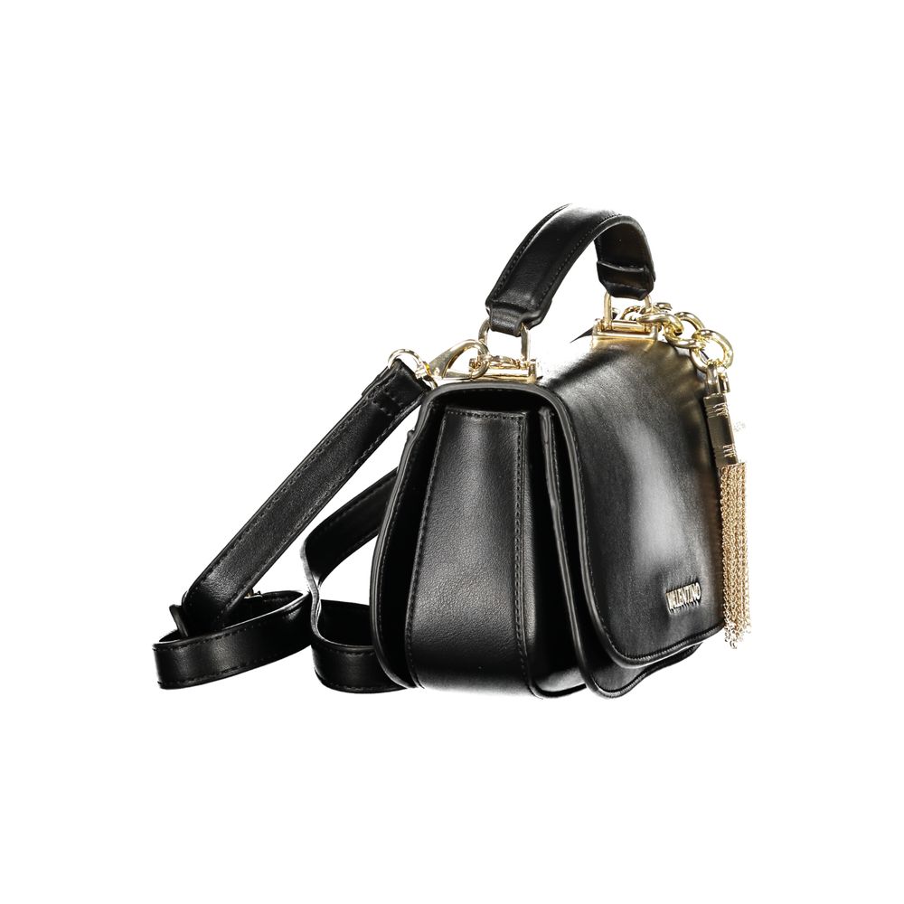 Mario Valentino Polyurethane Evening Handbag - Black