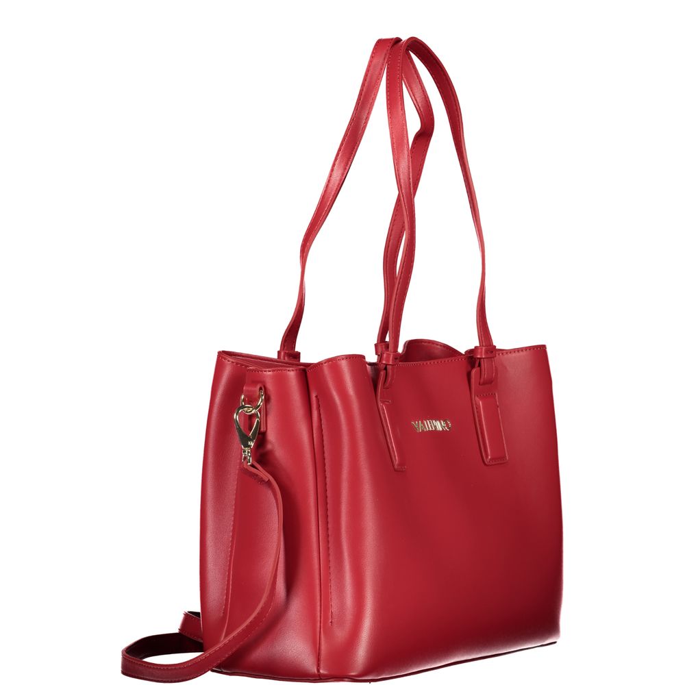 Mario Valentino Polyurethane Handbag - Red