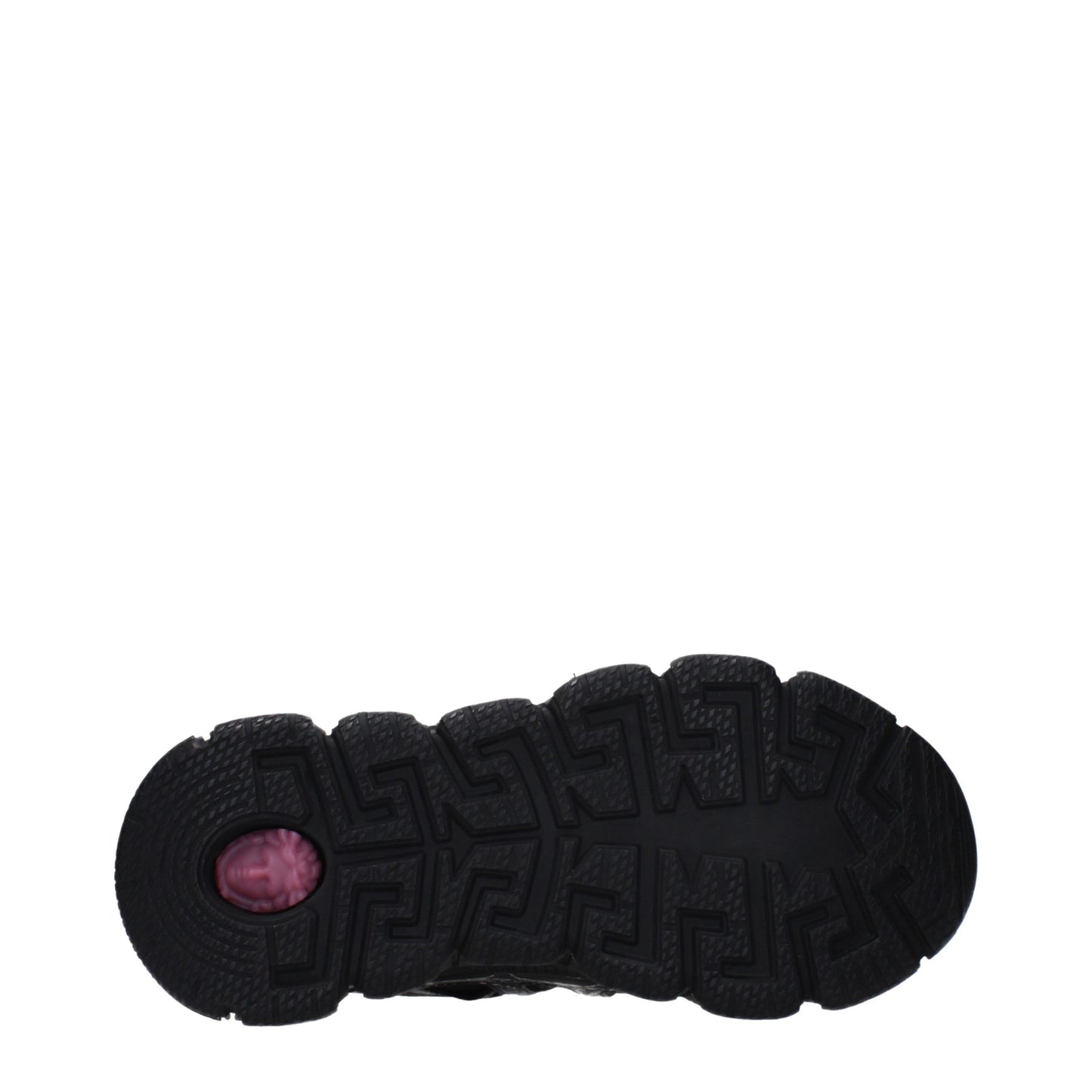 Versace Black Fabric Athletic Sneakers