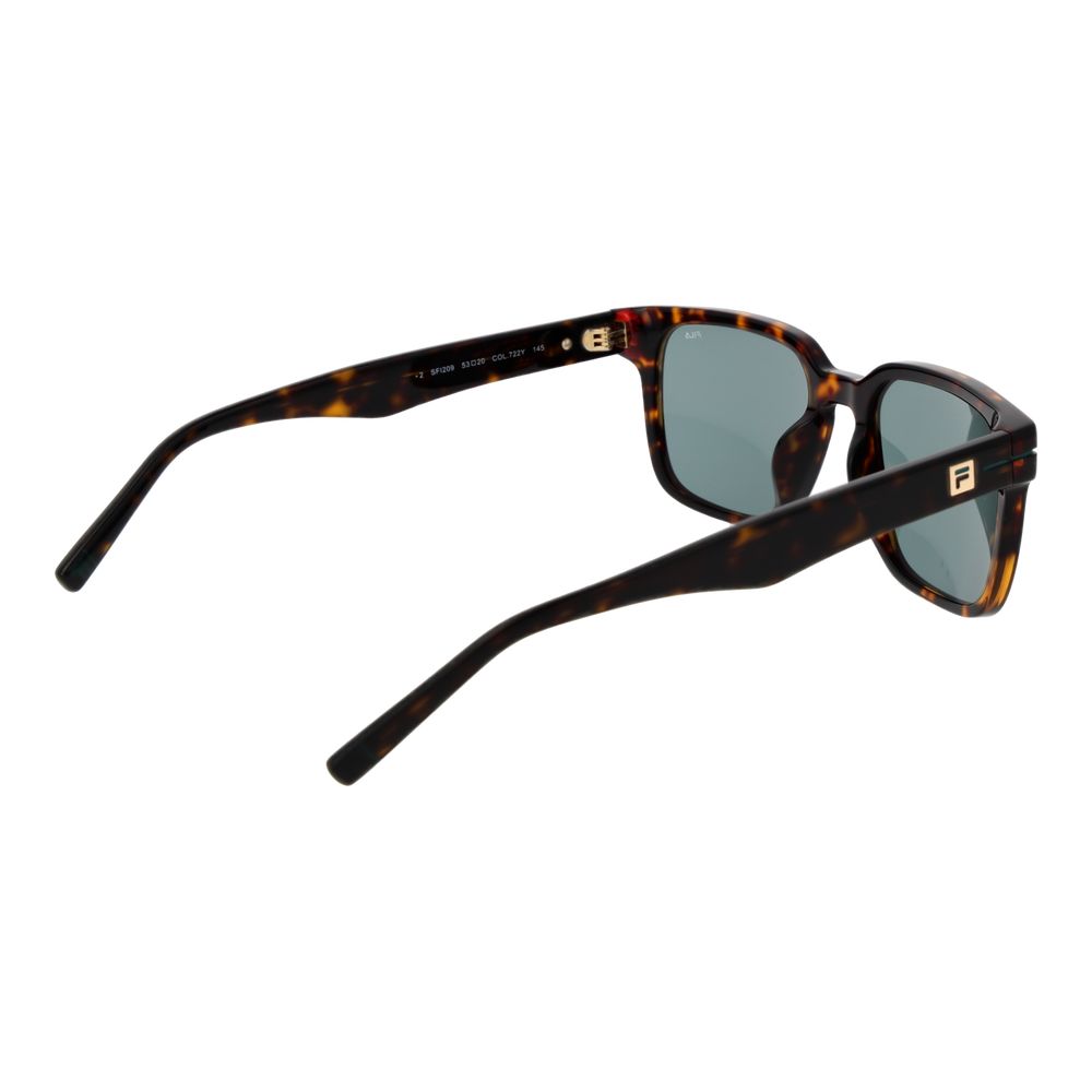 Fila Square Non-Polarized Medium-Tint Cellulose Acetate Sunglasses - Brown