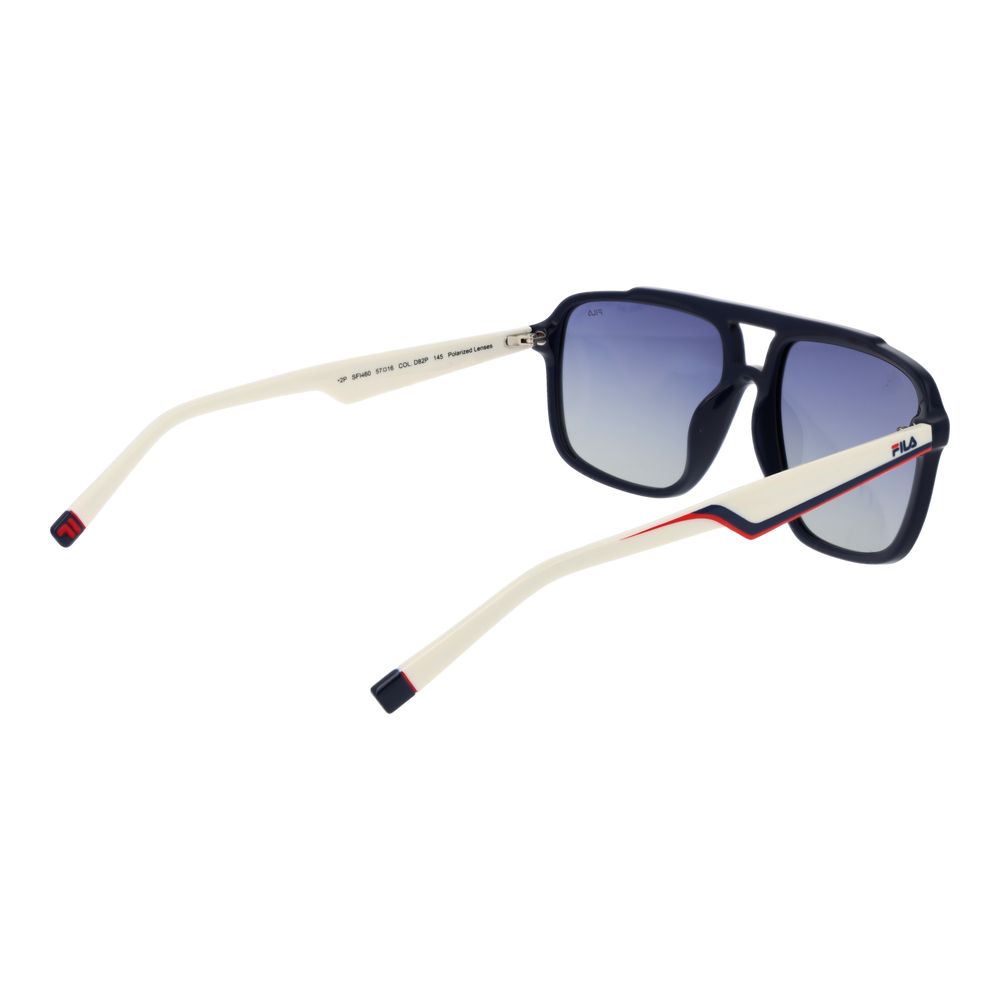 Fila Aviator Medium-Tint Plastic Sunglasses - Blue
