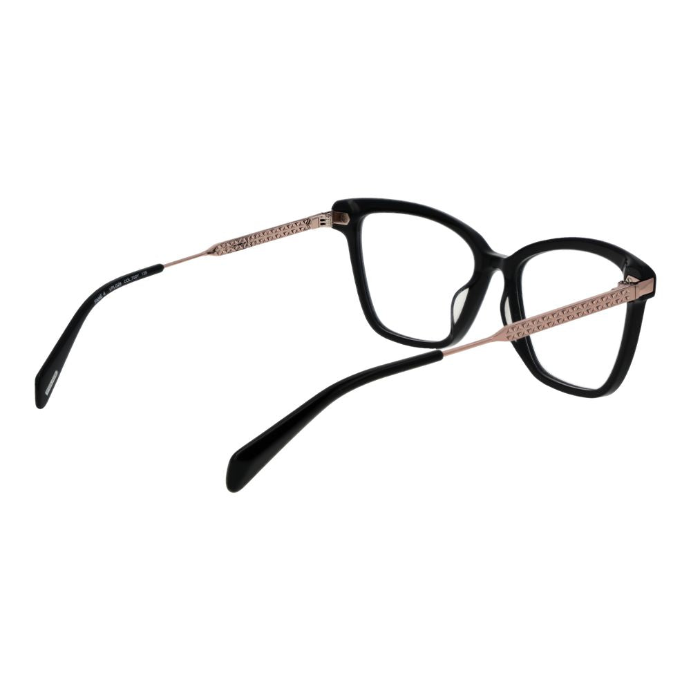 Eyeglasses Frames by Police for women in black features an refined silhouette, showcasing the refined black coloured frame and sophisticated full-frame frame design.