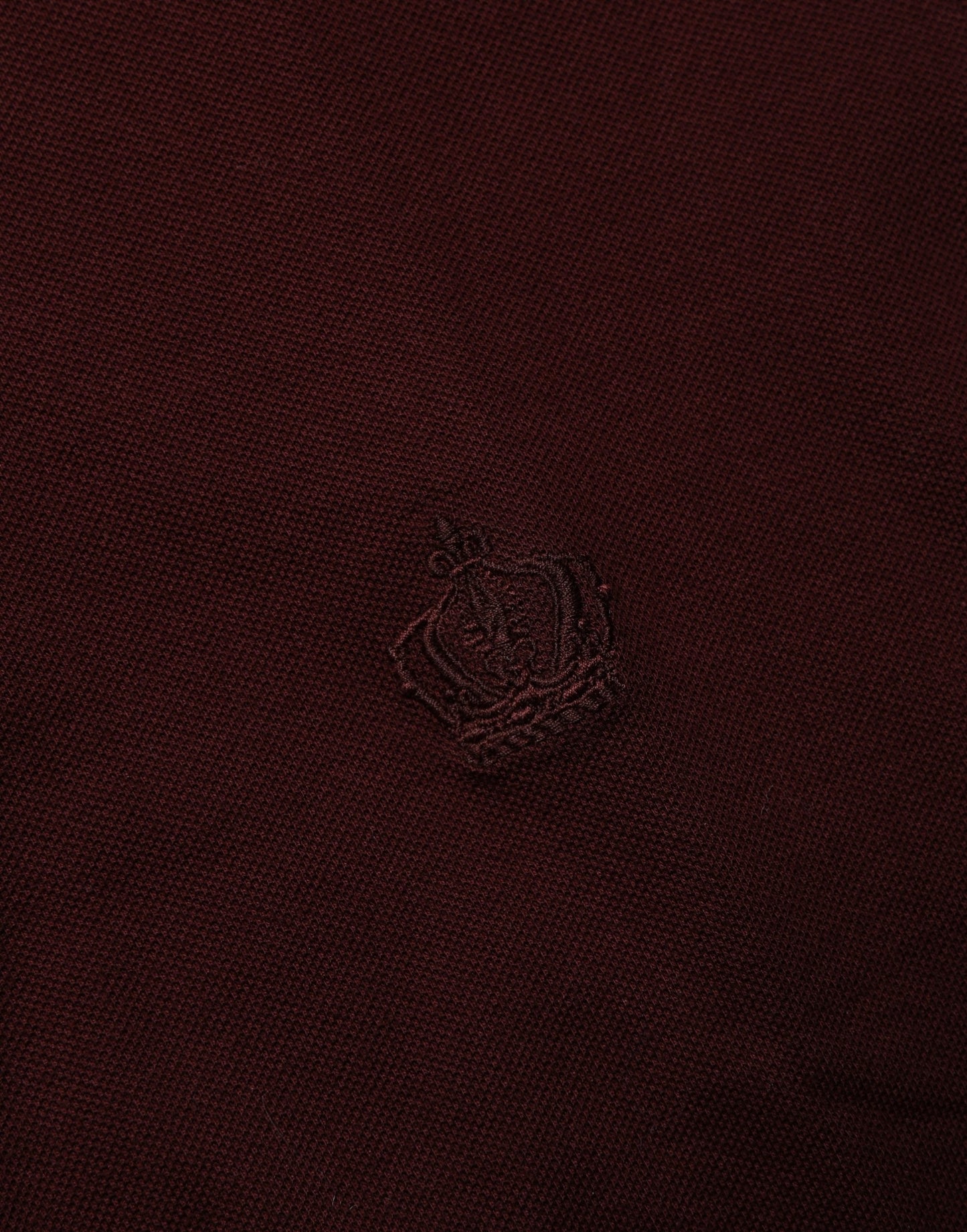 Dolce & Gabbana Maroon Collared Short Sleeves Polo T-shirt