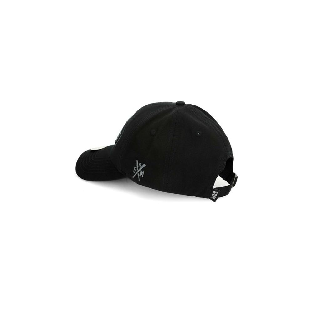 5TATE OF MIND Cotton Baseball Cap - Black