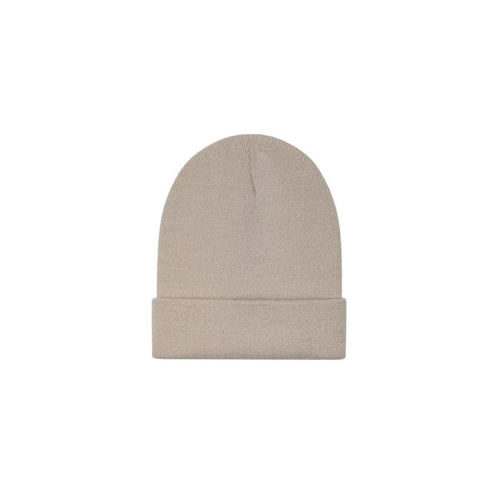 5TATE OF MIND Marabou Beanie Hat - Beige Sand