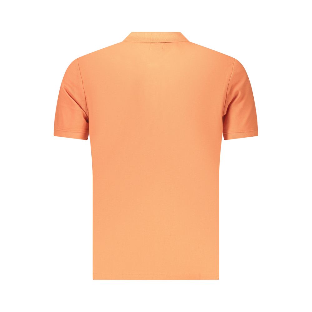 Polo Shirt by U.S. Grand Polo for men in cotton orange features a eye catching silhouette, showcasing a refined and for a eye catching finish.