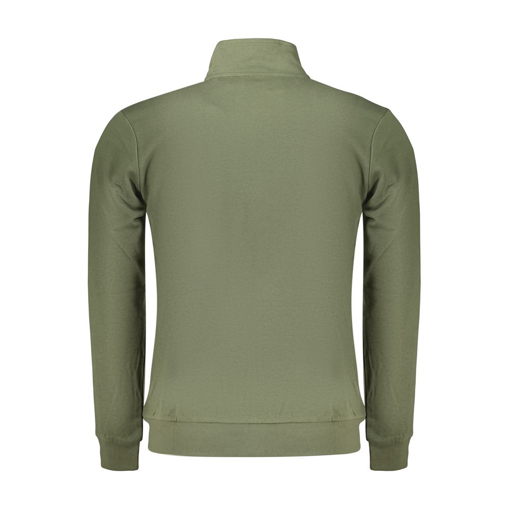 Sweatshirt by U.S. Grand Polo for men in cotton polyester green & print features an provocated silhouette, detailed with a provocated and a refined for a sophisticated aesthetic.