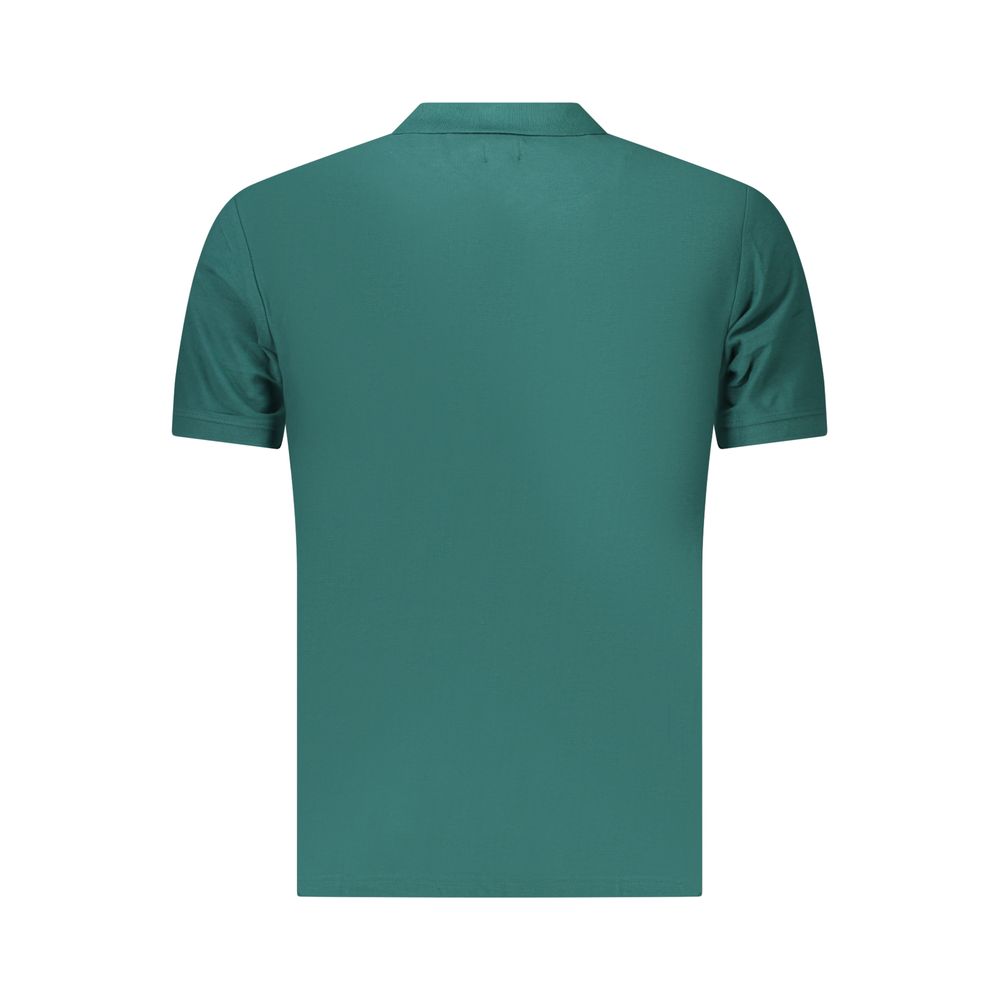 Polo Shirt by U.S. Grand Polo for men in cotton green & print presents a distinguished silhouette, showcasing a sophisticated and distinguished for a truly distinguished finish.