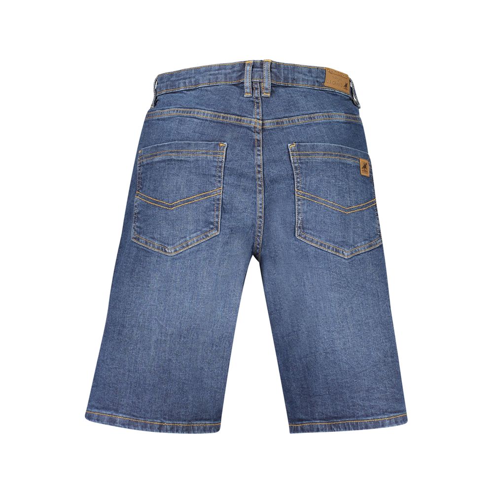 U.S. Grand Polo Men's Stretch Cotton Short Trousers - Blue