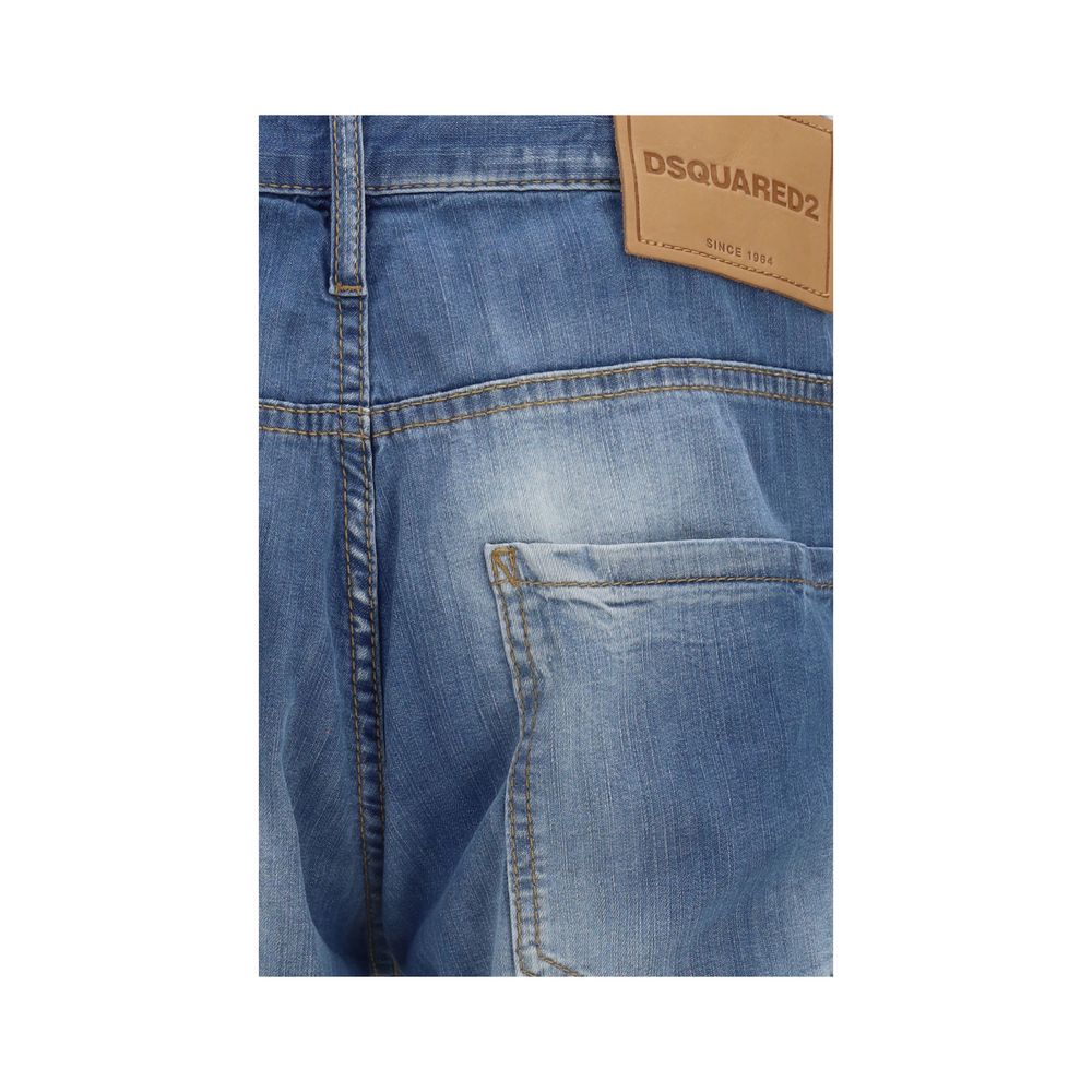 Dsquared² Men's Slim Denim Cotton Jeans - Blue