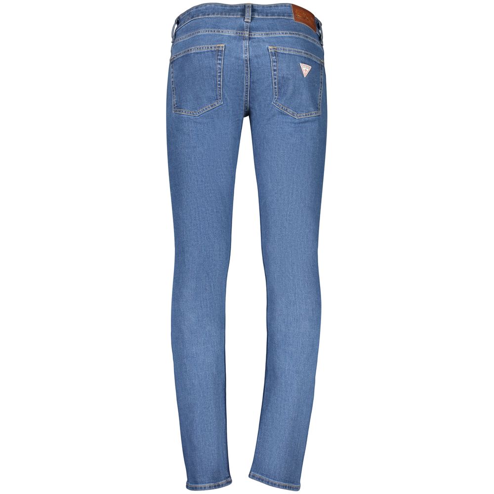 Guess Jeans Men's Skinny Stretch Denim Cotton Jeans - Blue