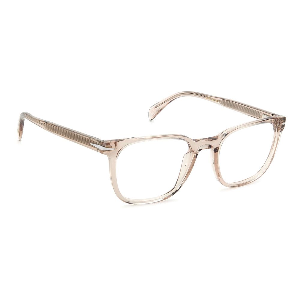 David Beckham Men's Full-Rim Square Plastic Eyeglasses Frames - Gold
