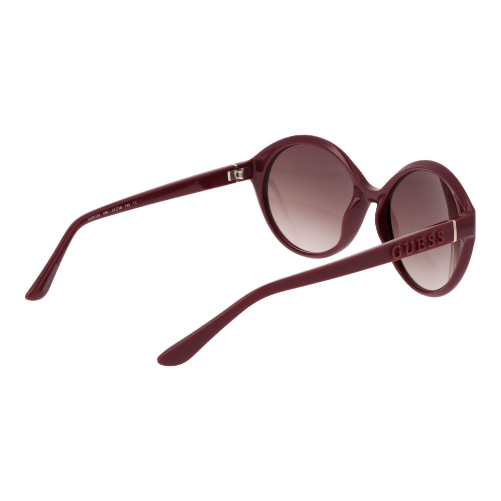 Guess Round Gradient Dark-Tint Plastic Sunglasses - Purple