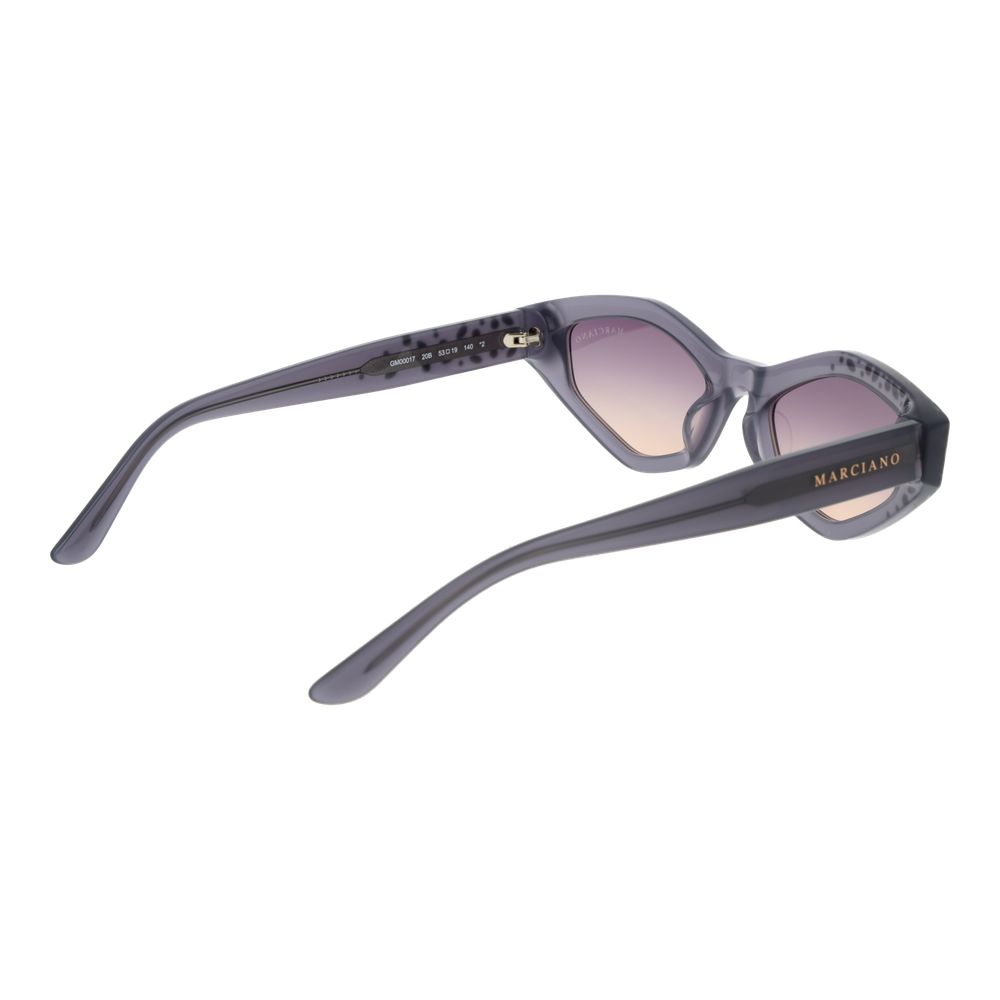 Marciano by Guess Oval Gradient Medium-Tint Acetate Sunglasses - Grey