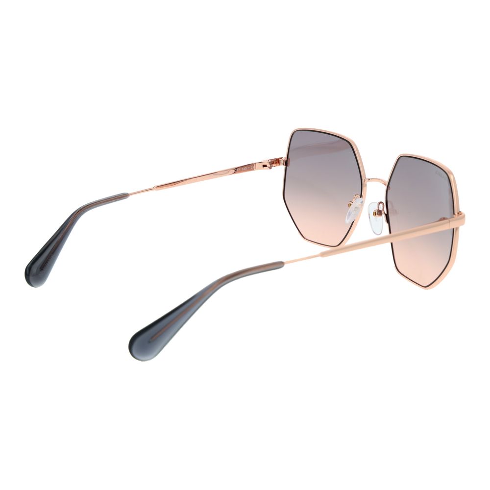 Max & Co Gradient Medium-Tint Metal Sunglasses - Rose Gold