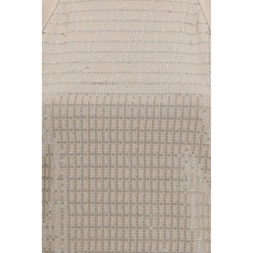 Brunello Cucinelli Beige Cotton T-Shirt
