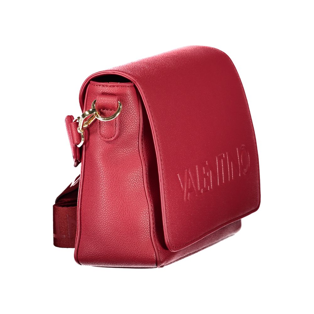 Mario Valentino Polyurethane Evening Handbag - Red Signature
