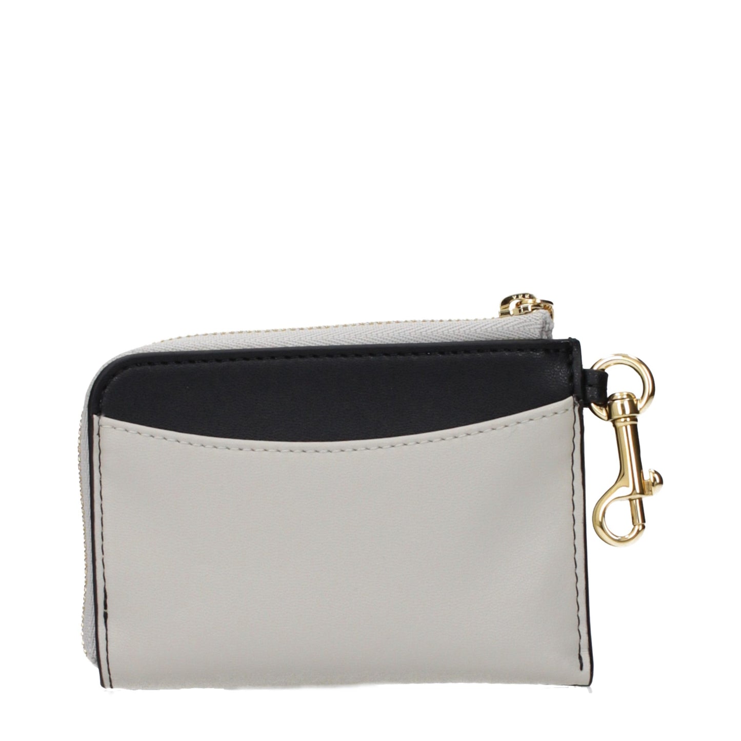 Wallet by Stella McCartney for women in leather black presents a streamlined silhouette, showcasing the sophisticated design of the Leather Wallet collection with functional eco-friendly coin-purse.