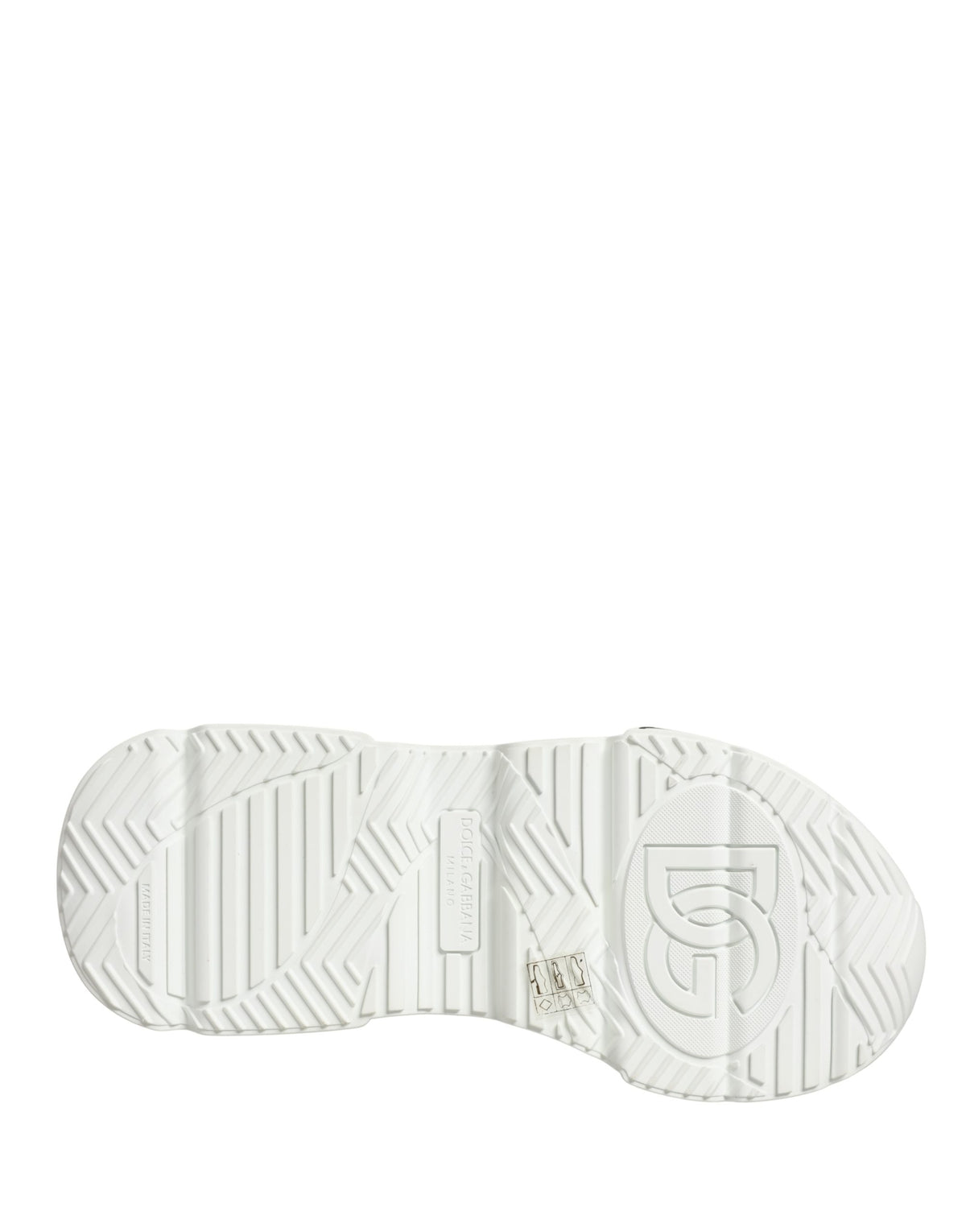 Dolce & Gabbana Women's Low Top Calfskin Leather Sneakers - White