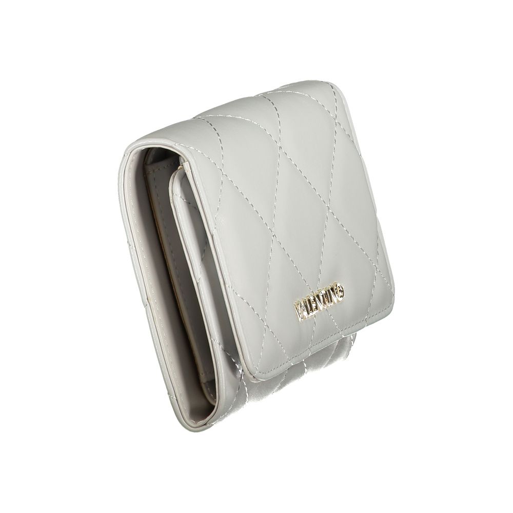 Mario Valentino Polyurethane Wallet - Gray