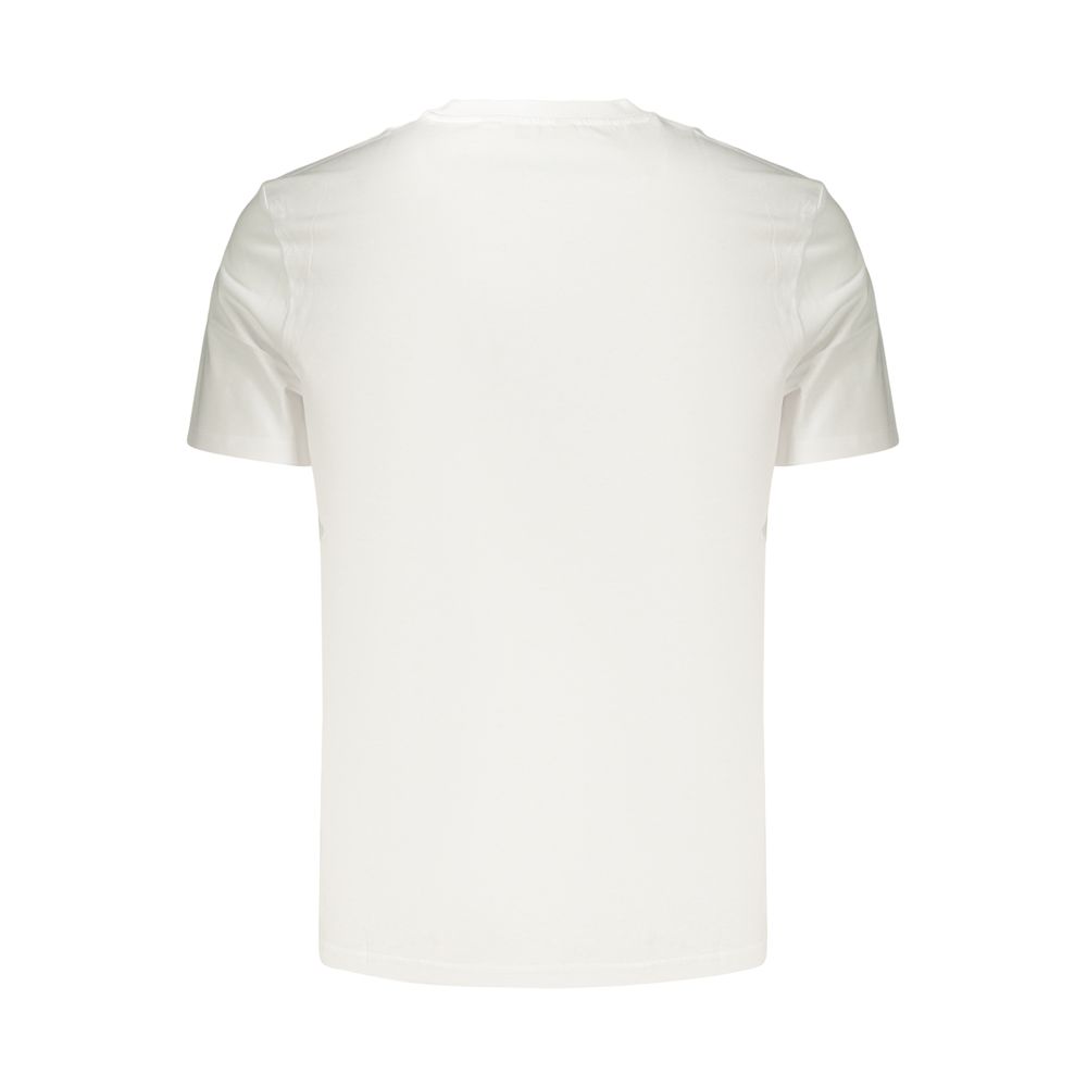 T-Shirt by Ellesse for men in cotton white features an edgy silhouette, meticulously detailed with a sophisticated and crew neckline for a truly edgy finish.