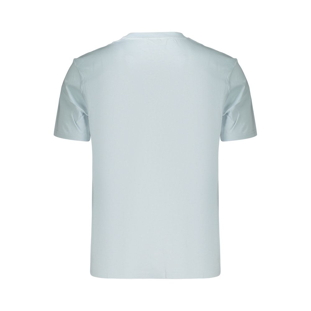 T-Shirt by Ellesse for men in cotton azzurro & signature features a plush silhouette, showcasing a sophisticated and for a truly plush finish.