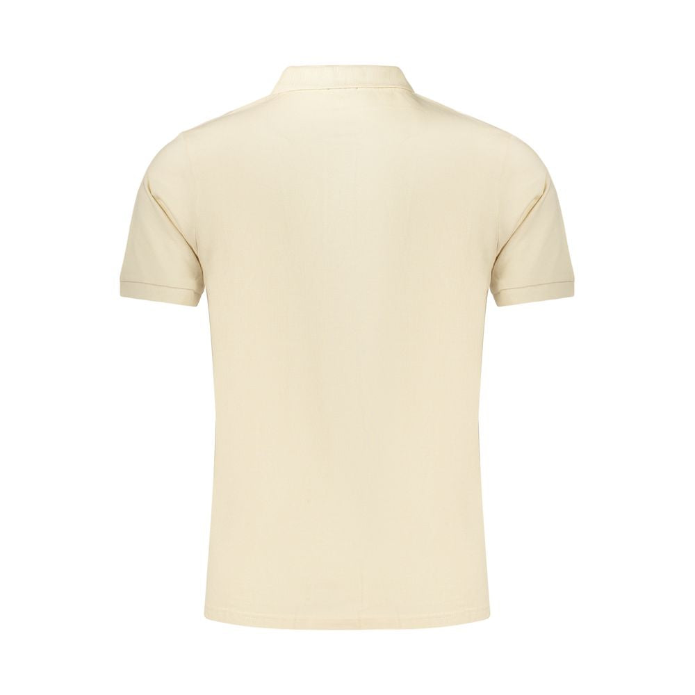 Rifle Men's Cotton Polo Shirt - Beige