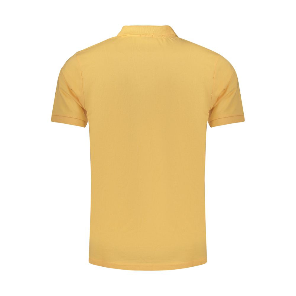 Polo Shirt by Rifle for men in cotton orange showcases a sharp silhouette, detailed with a refined and sharp for a sophisticated finish.