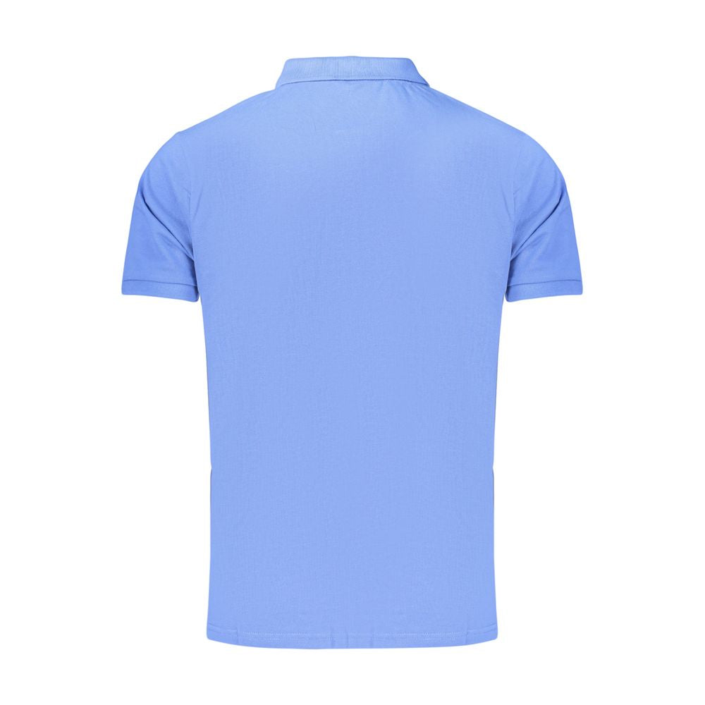 Polo Shirt by Rifle for men in cotton blue showcases a enviable silhouette, featuring a refined and for a enviable finish.