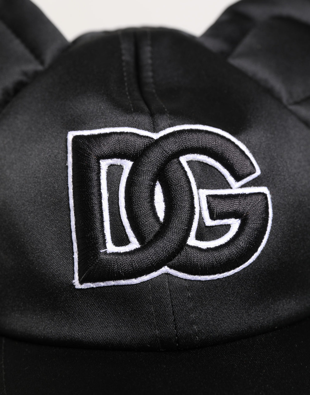 Dolce & Gabbana Polyester Velvet & Viscose Baseball Cap - Animal Black