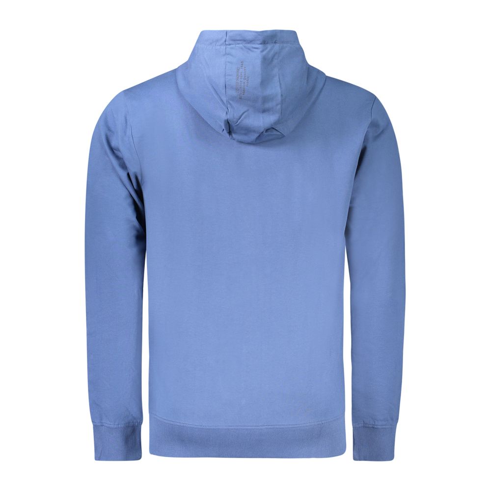 Sweatshirt by Coveri Moving for men in cotton blue features an exquisite silhouette, showcasing and details for a exquisite look.
