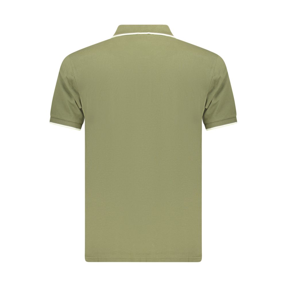 Polo Shirt by Coveri Moving for men in cotton green features a eye catching silhouette, showcasing a refined and for a eye catching finish.