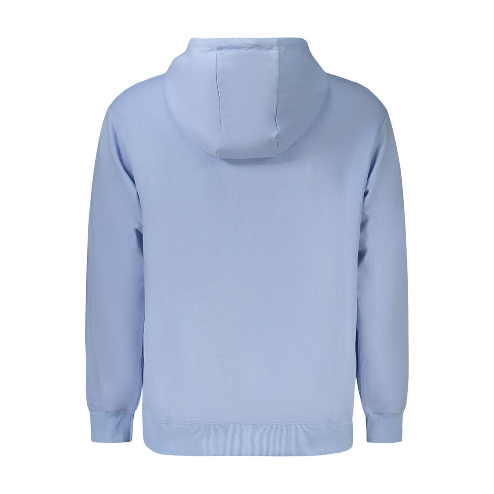 Hooded Sweatshirt Hoodie by Marina Yachting for men in cotton blue features a slouchy chic silhouette, detailed with a slouchy chic and a signature hooded neckline for an elevated aesthetic.
