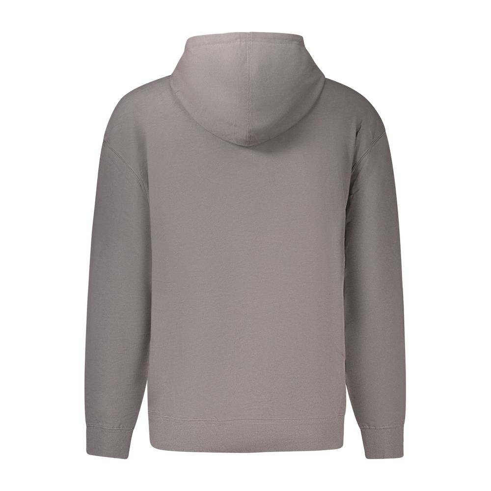 Hooded Sweatshirt Hoodie by Marina Yachting for men in cotton gray features an dramatic silhouette, showcasing a sophisticated hooded neckline and dramatic for a refined, modern aesthetic.