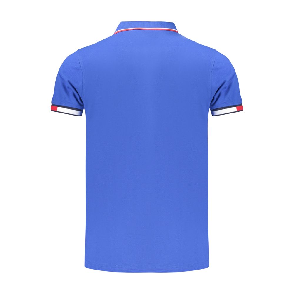 Polo Shirt by Norway 1963 for men in cotton blue presents a distinguished silhouette, showcasing a sophisticated and distinguished for a truly distinguished finish.