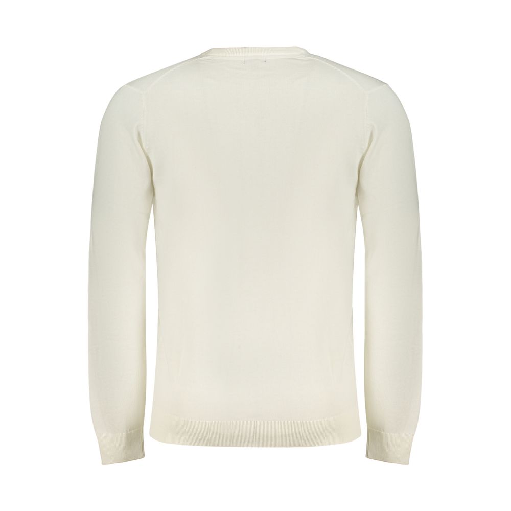 Norway 1963 Men's Crew Neck Cotton Sweatshirt - White