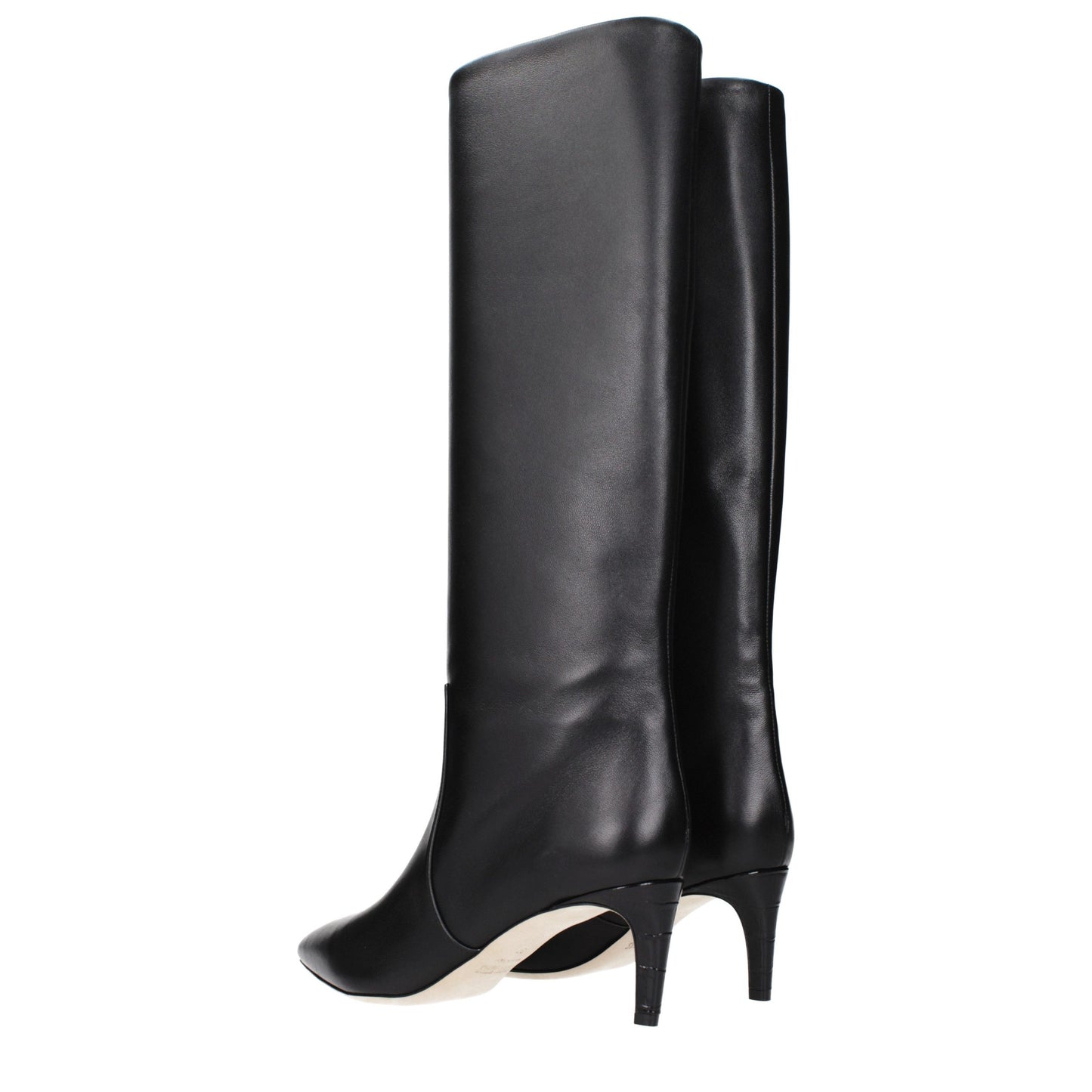Ankle Boots by Paris Texas for women in leather black features an high-performance silhouette, showcasing the sophisticated design of the Women's Leather Ankle Boots with a and a refined .