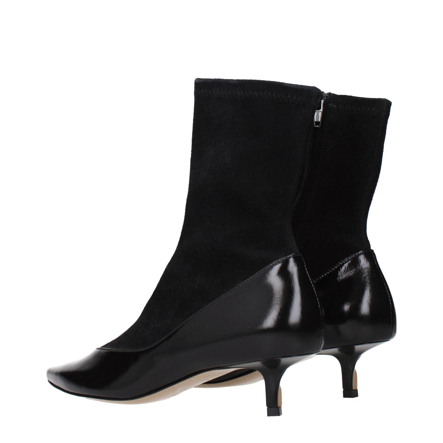Ankle Boots by Jacquemus for women in suede leather black features an high-performance silhouette, showcasing the sophisticated design of the Women's Suede Leather Ankle Boots with a and a refined .