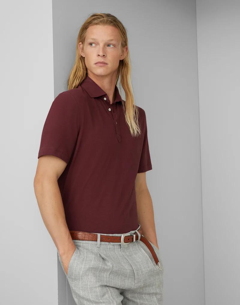 Brunello Cucinelli Multicolor Cotton Polo Shirt