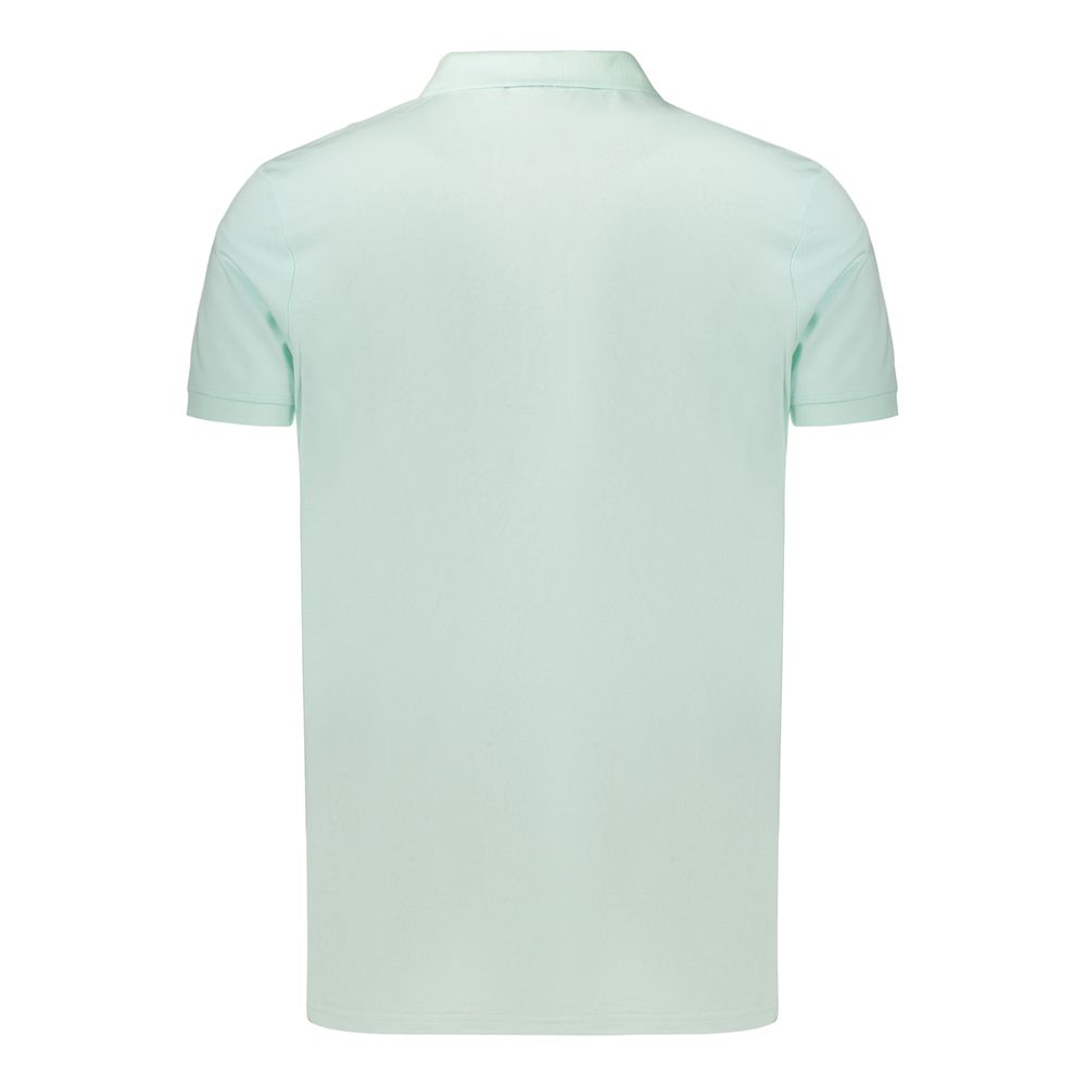 Polo Shirt by Fila for men in cotton green presents a distinguished silhouette, showcasing a sophisticated and distinguished for a truly distinguished finish.