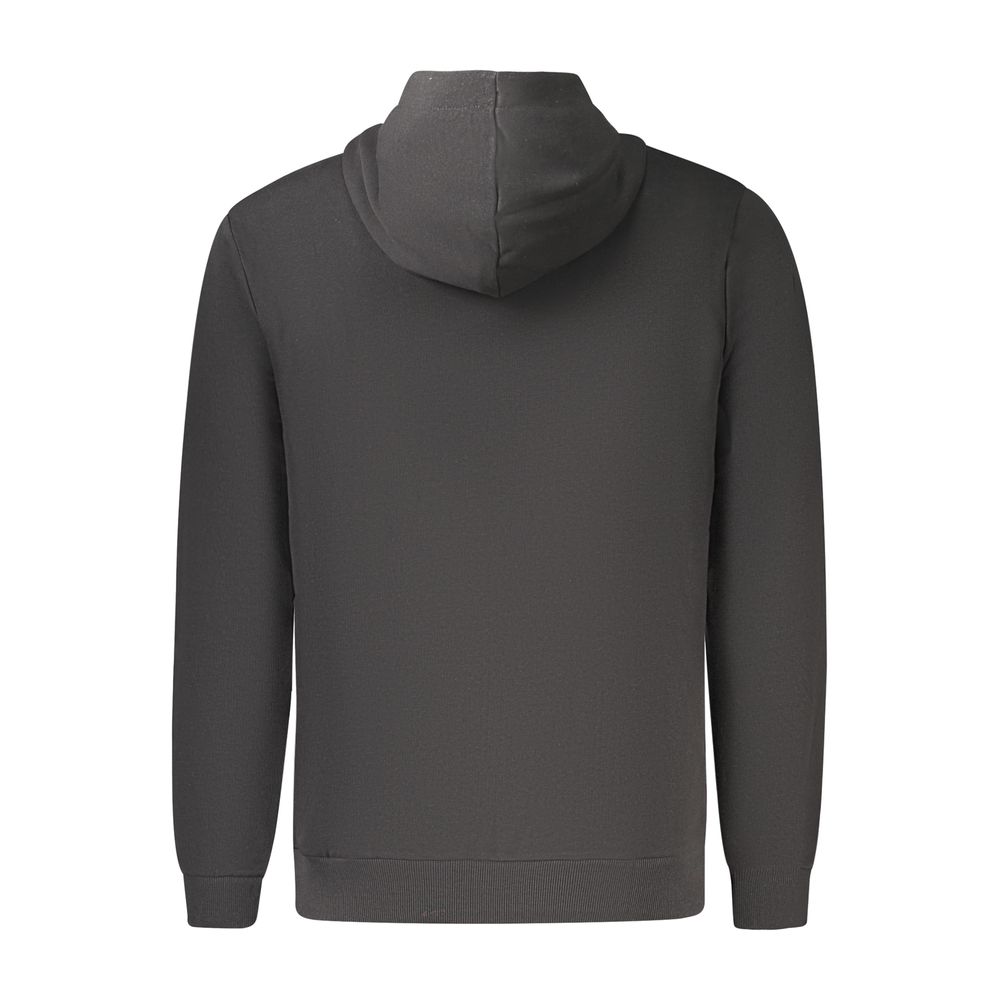 Hooded Sweatshirt Hoodie by Fila for men in organic cotton & polyester black & print features a edgy silhouette, detailed with a edgy and for a refined finish.