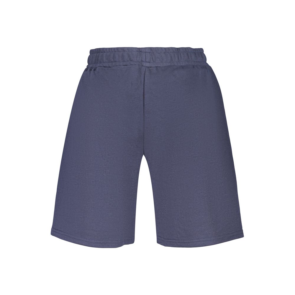 Activewear Shorts by Fila for men in organic cotton & polyester blue features a contemporary silhouette with adjustable-waistband, a contemporary regular-fit, short, and for a contemporary finish.