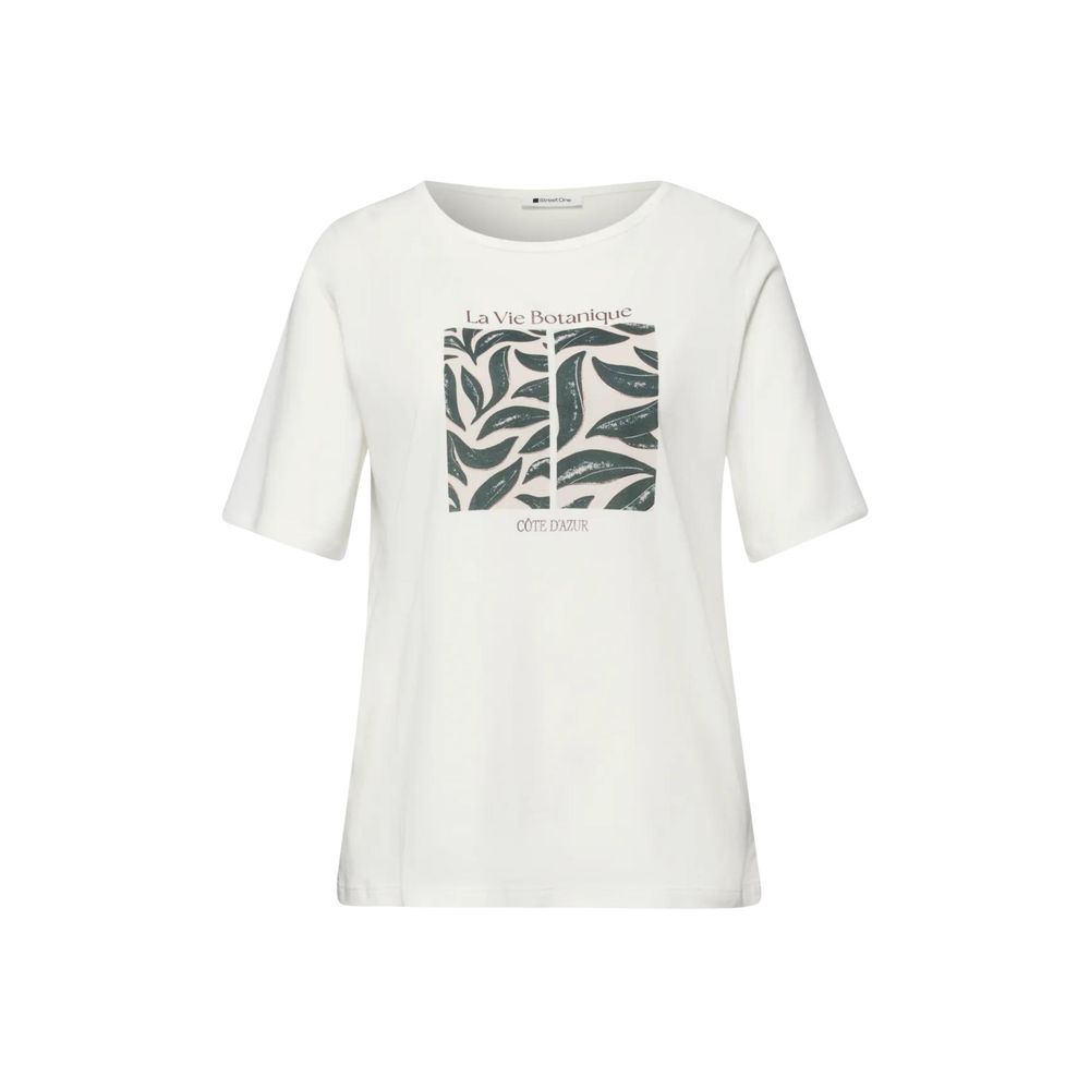 Street One White Cotton T-Shirt
