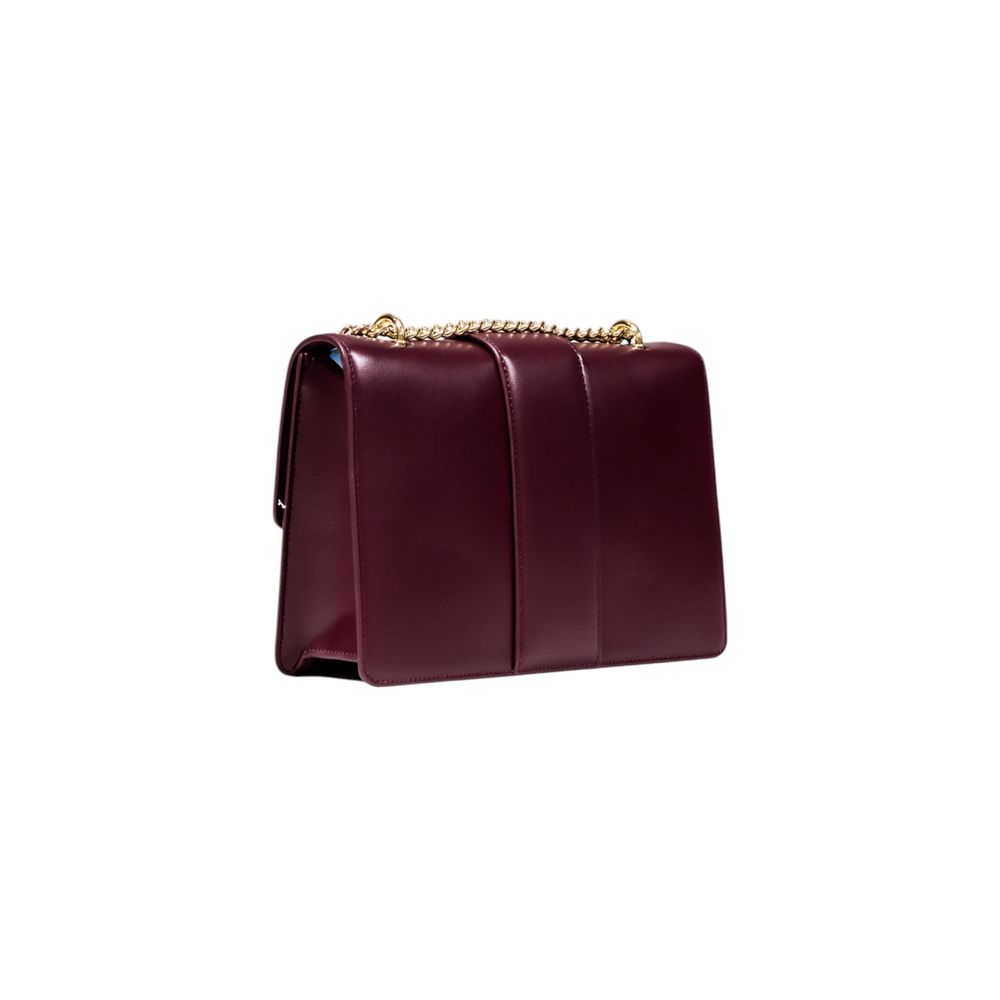 Small Messenger Handbag by Armani Exchange for women in polyester & polyurethane bordeaux features a exquisite silhouette, showcasing a secure and exquisite with versatile adjustable-strap for a exquisite finish.