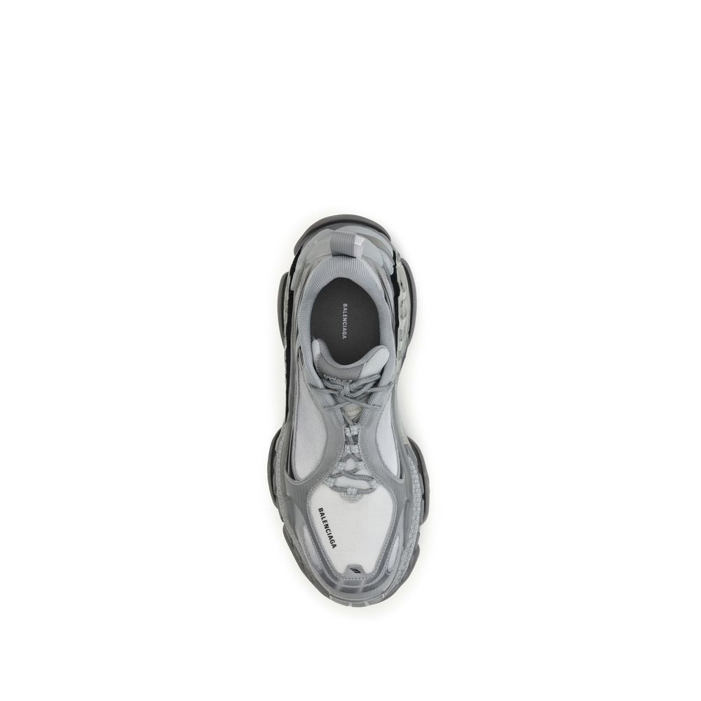 Athletic Sneakers by Balenciaga for men in polyester polyethylene polyurethane leather gradient, bicolour & gray features an timeless silhouette from the Men's Athletic Polyester Polyethylene Polyurethane Leather Sneakers collection, showcasing a timeless athletic style for a timeless look.